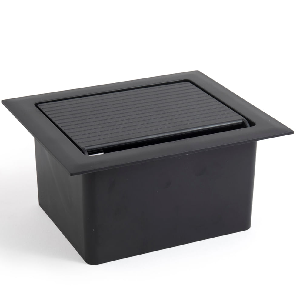 Caixa Pop 3 com 2 Tomadas 20A USB A e C Grafite Qtmov 82661_01